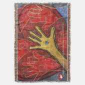 HELP Cloth Blanket Deken (Voorkant Verticaal)