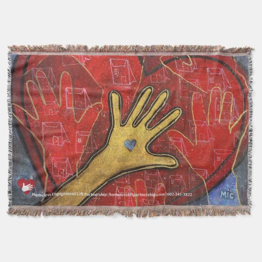 HELP Cloth Blanket Deken (Voorkant)