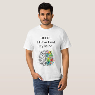 Help dat ik m'n T-shirt kwijt ben