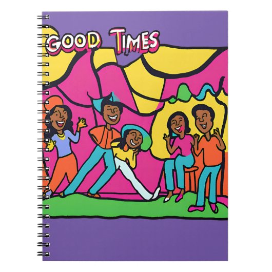 Help de goede tijden rollen notitieboek (Voorkant)