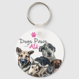Help de honden te redden met deze mooie sleutelrin sleutelhanger