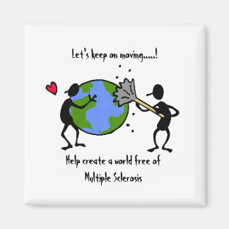 Help de wereld van MS te bevrijden - magneet