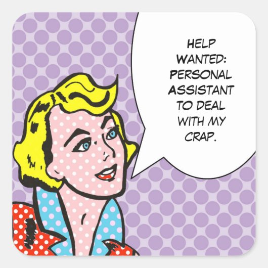 Help Gezocht Comic Book Stickers (Voorkant)