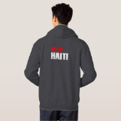 HELP HAITI HOODIE (Achterkant volledig)