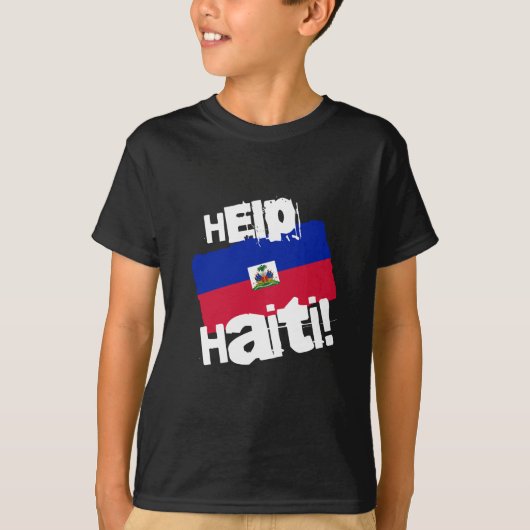 Help Haïti! T-shirt (Voorkant)