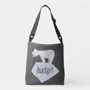 Help het Polaire Beer Crossbody Tas