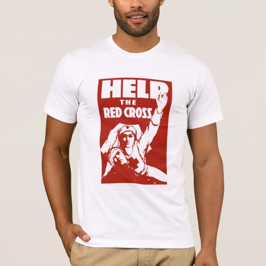 Help het Rode Kruis T-shirt (Voorkant)