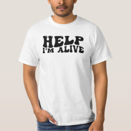 Help ik leef t-shirt