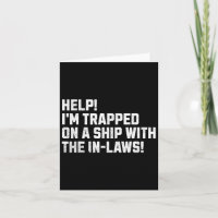Help! Ik zit vast op een schip met de schoonfamili