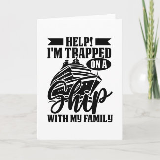 Help, ik zit vast op een schip met mijn familie Cr Kaart
