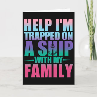 Help, ik zit vast op een schip met mijn familie Cr Kaart