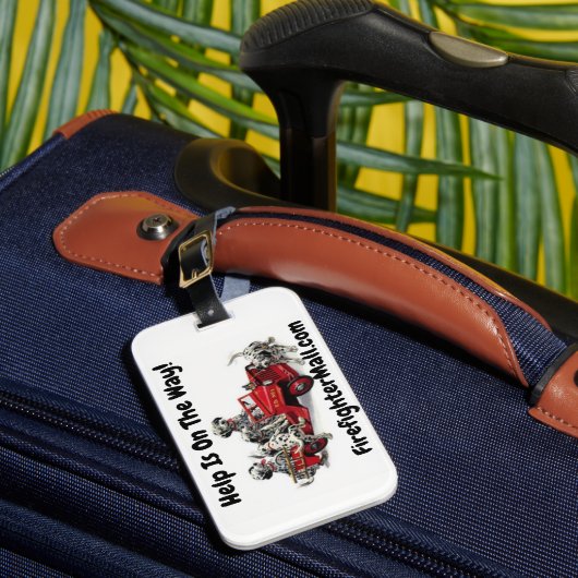 Help is onderweg! Bagagelabel (Voorkant Insitu 1)