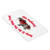 Help is onderweg, flexibele magneet (Rechterzijde)