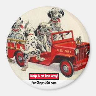 Help is onderweg! leuke magneet