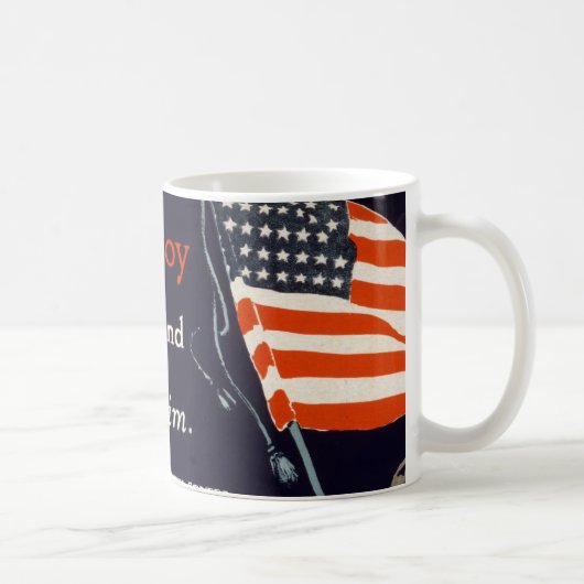 Help je jongen koffiemok (Rechts)