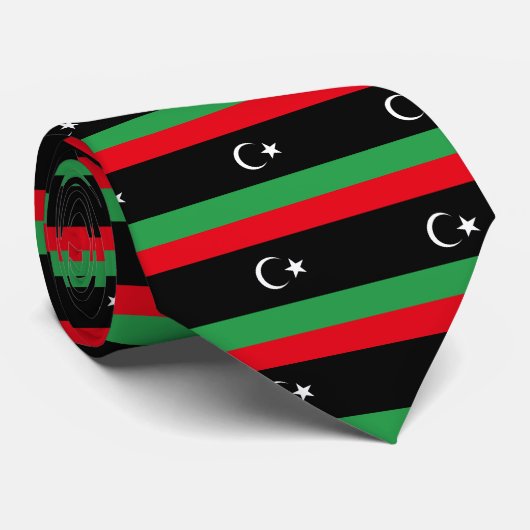 Help Libië Stropdas (Opgerold)
