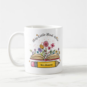 Help Little Mind Grow Teacher Mom Gift Koffiemok