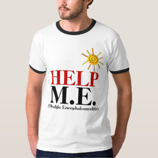 HELP M.E. (Myalgische encefalomyelitis) T-shirt