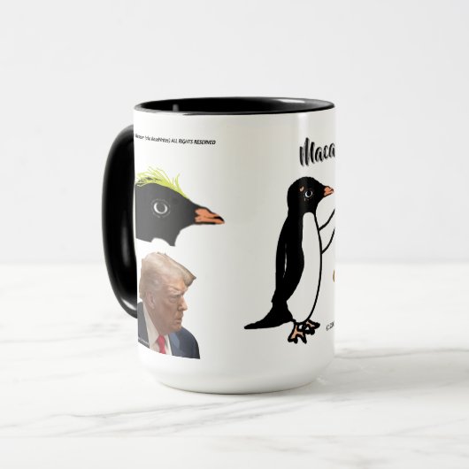 Help Macaroni Pinguïns door RoseSchrijft Mok (Voorkant links)