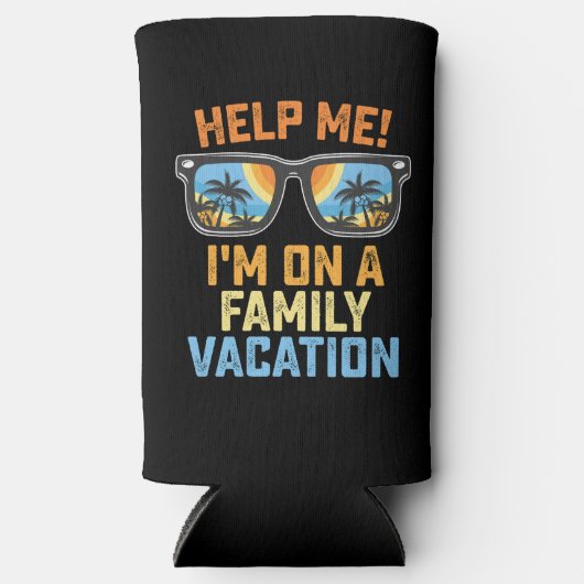 Help me dat ik op een familievakantie sta (Voorkant)