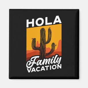 Help Me I'm On A Family Vacation Mexico Familieled Magneet