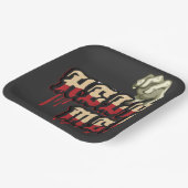 Help me met Zombie Hand Papieren Bordje (Gebogen)