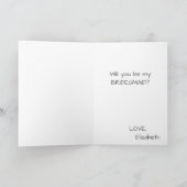 Help Me Om Mijn S Bij Elkaar Te Houden Funny Bruid Kaart (Binnen)