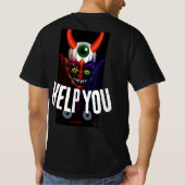 Help mij bij jou t-shirt (Achterkant)