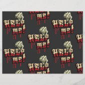 Help mij met Zombie Hand Scrapbook Paper Flyer (Voorkant)