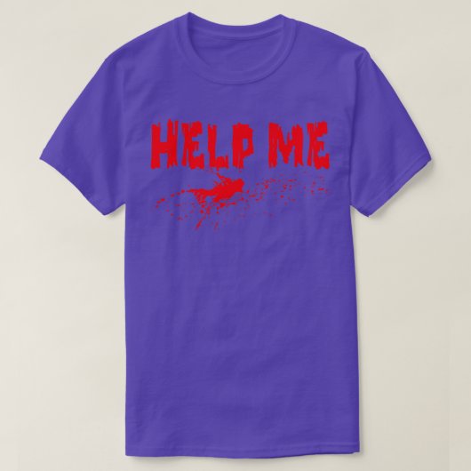 Help mij t-shirt (Design voorkant)