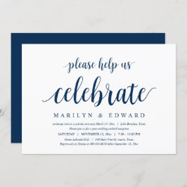 Help ons alsjeblieft om te vieren, Post Wedding El Kaart