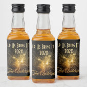 Help ons het binnen te brengen! likeurfles etiket (Flessen)