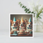 Help ons kleine heer te vieren, Corgi Kaart (Staand voorkant)