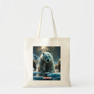 Help ons - Polar Beren op dun ijs Tote Bag