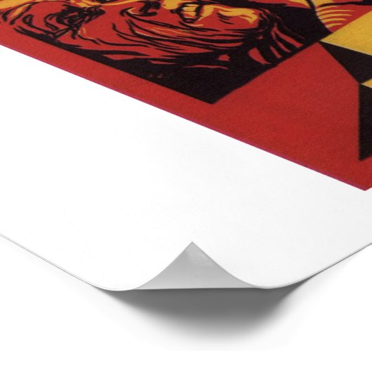 Help Spanje (1937)_Poster Propaganda Poster (Hoek)