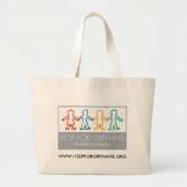 Help voor orphans-Canvas tas (Voorkant)