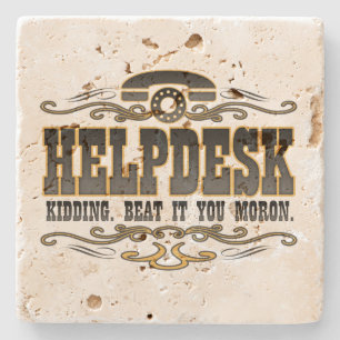 Helpdesk Stenen Onderzetter