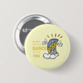 HELPEN MENSEN DANCE RONDE BUTTON 5,7 CM (Voorkant /achterkant)