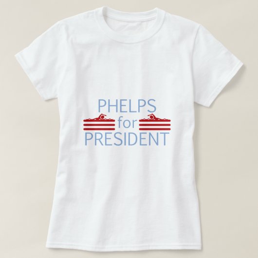 Helpen voor President T-shirt (Design voorkant)