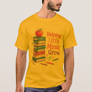 Helpende Kleine Geesten Groeien - Kinderboeken T-S T-shirt