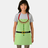 Helper Elf Costume van Santa Schort (Insitu)