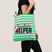 Helper Green Monogram Tas voor kerstbedekking kers (Dichtbij)