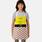 Helperrood Kind met kerstgrootmoeders Helperrood Schort (Insitu)