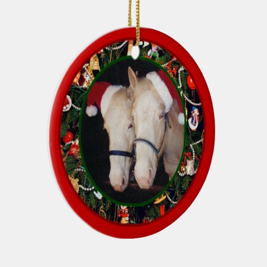 Helpers van de Kerstman Keramisch Ornament (Rechts)