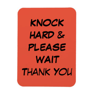 HELPFUL MAGNET NOTES FRONT DOOR