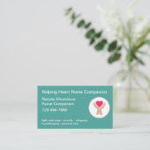 Helping Home Companion-service Visitekaartje (Staand voorkant)