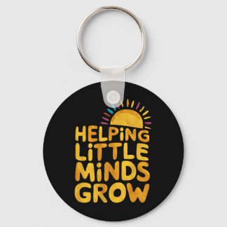 Helping Little Minds Grow Docent Wildflower Ck Naa Sleutelhanger