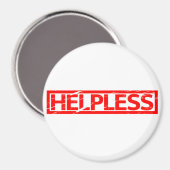 Helpless Stamp Magneet (Voorkant / Achterkant)
