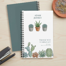 Helpt Me Groeien Vetteplant Waterverf Leraar Notitieboek