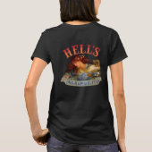 Hel's pre-Raphaelite backdesign T-shirt (Achterkant)